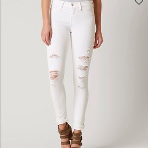 FLYING MONKEY MID-RISE ANKLE SKINNY STRETCH JEAN